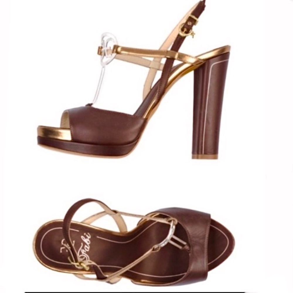 FABI Signature Logo Sandals